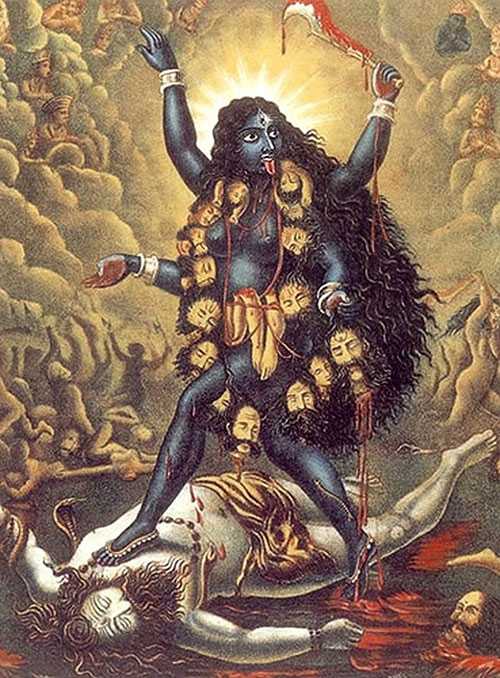 Из статьи вы узнаете имена и формы богини Кали, происхождение и легенды о Махакали, мантры посвящённые этому божеству