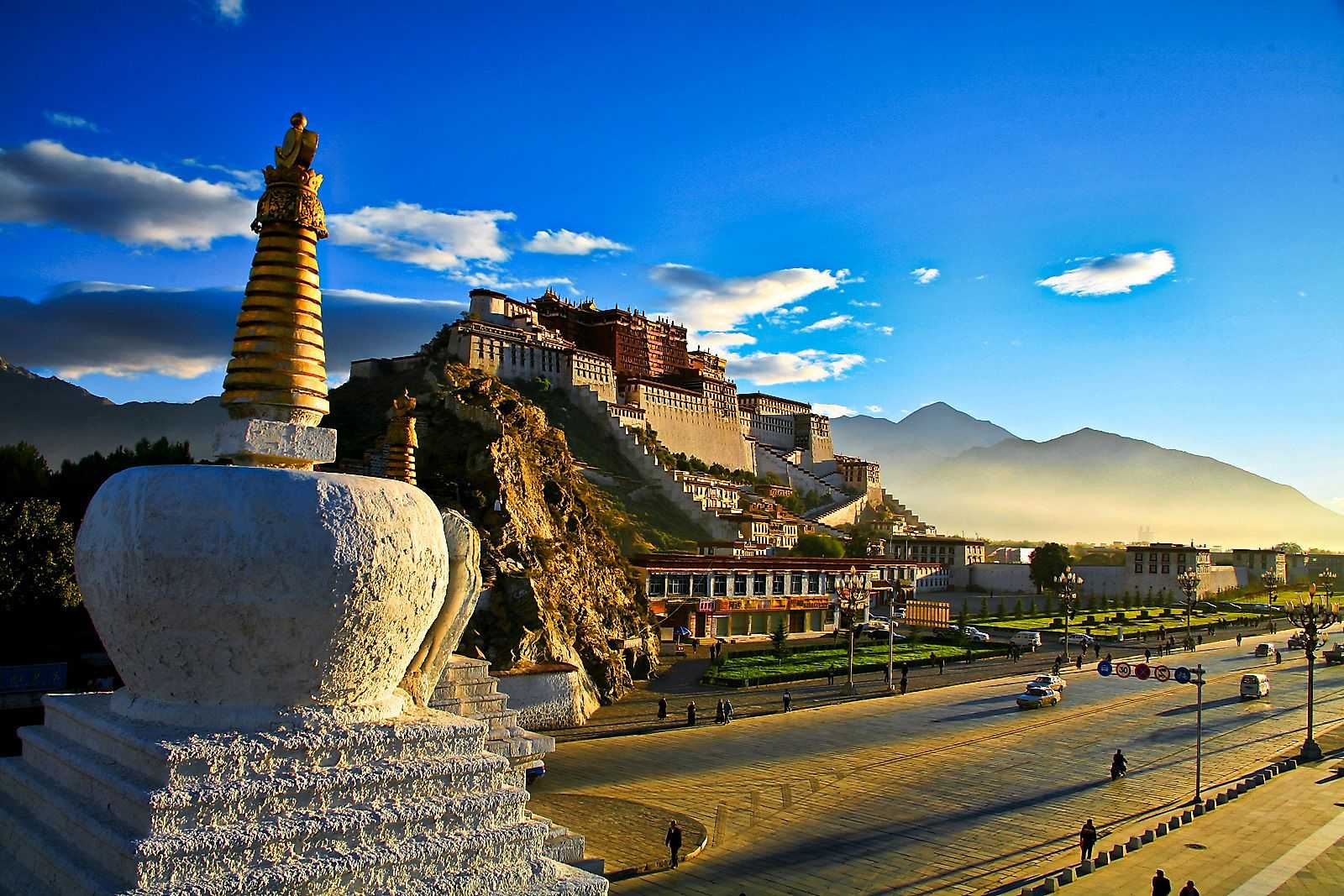 Дворец потала г лхаса тибет фото