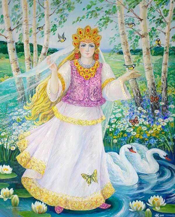 Богиня леля: славянская богиня любви и весны