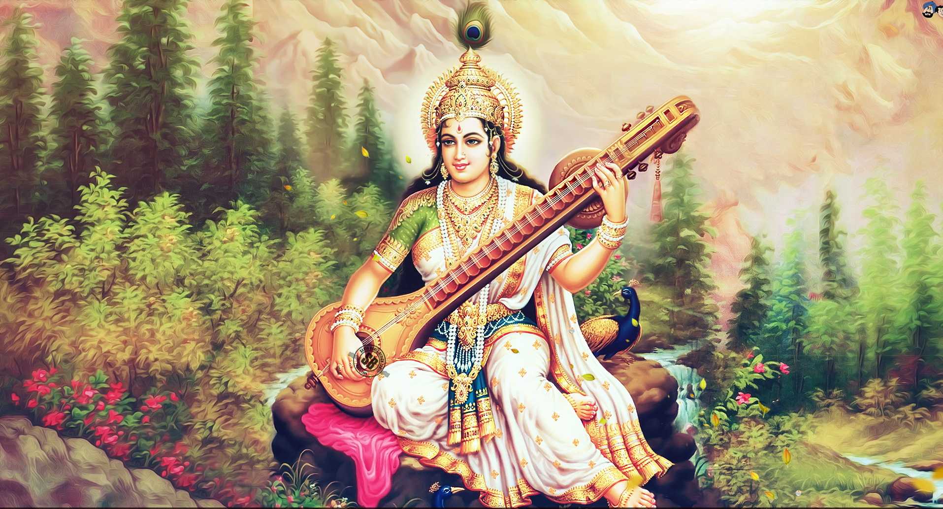 Сарасвати – богиня мудрости, культуры и искусства │ advayta.org