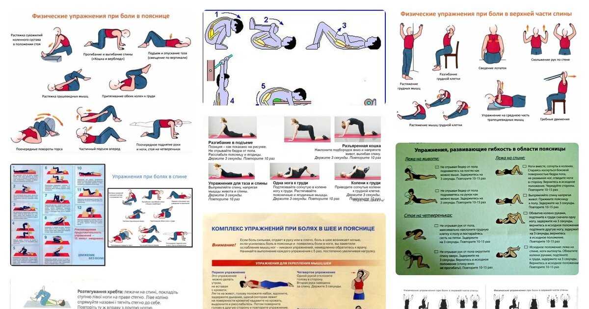 Упражнения для гибкости спины