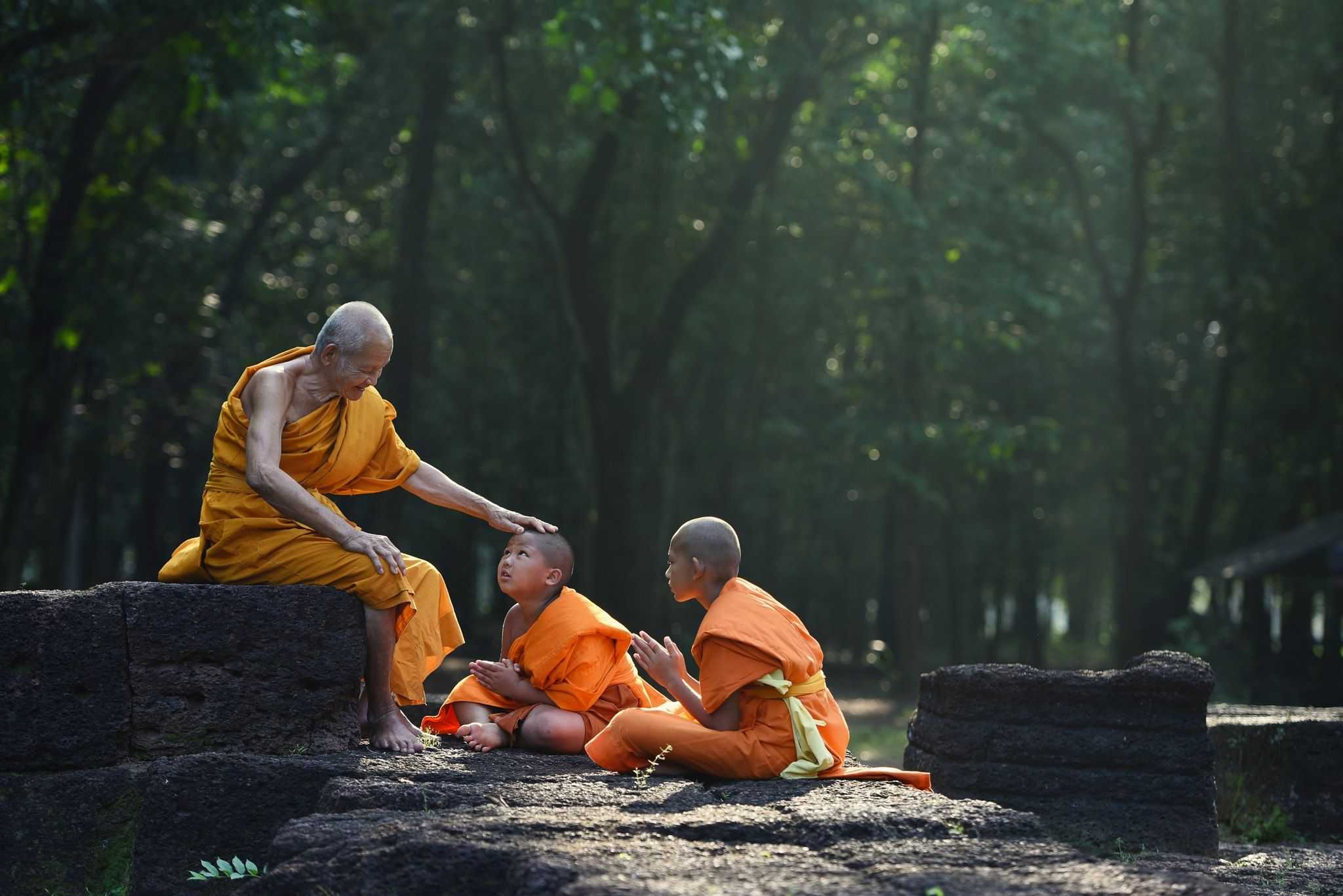 Monje budista de 195 años