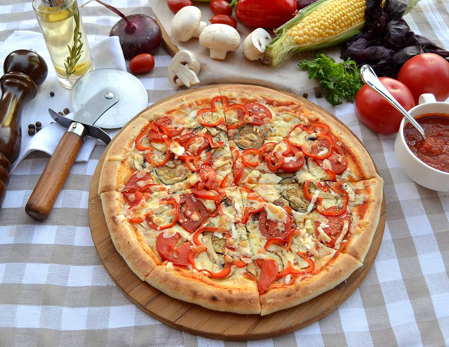 вегетарианская начинка к пицце фото 29