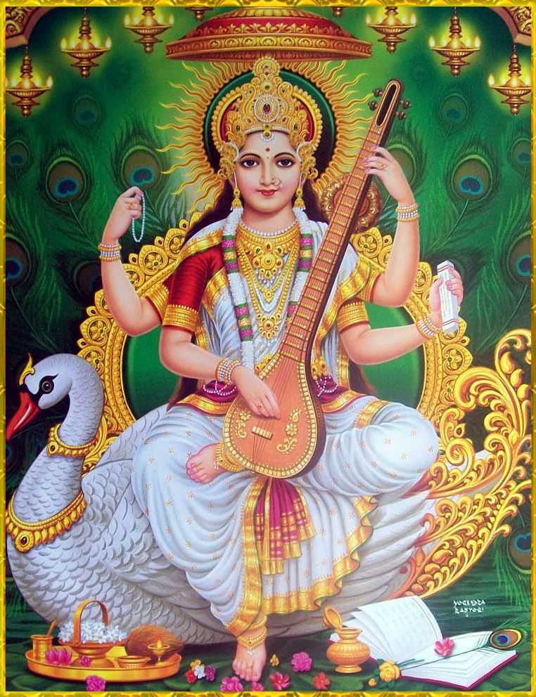 Мантра богини сарасвати