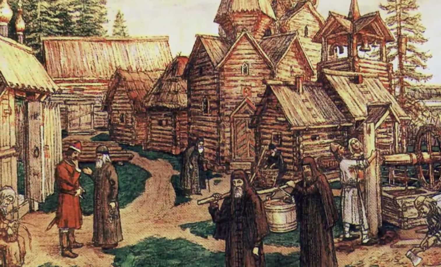 7 10 века. Монастырь Сергия Радонежского 14 век.