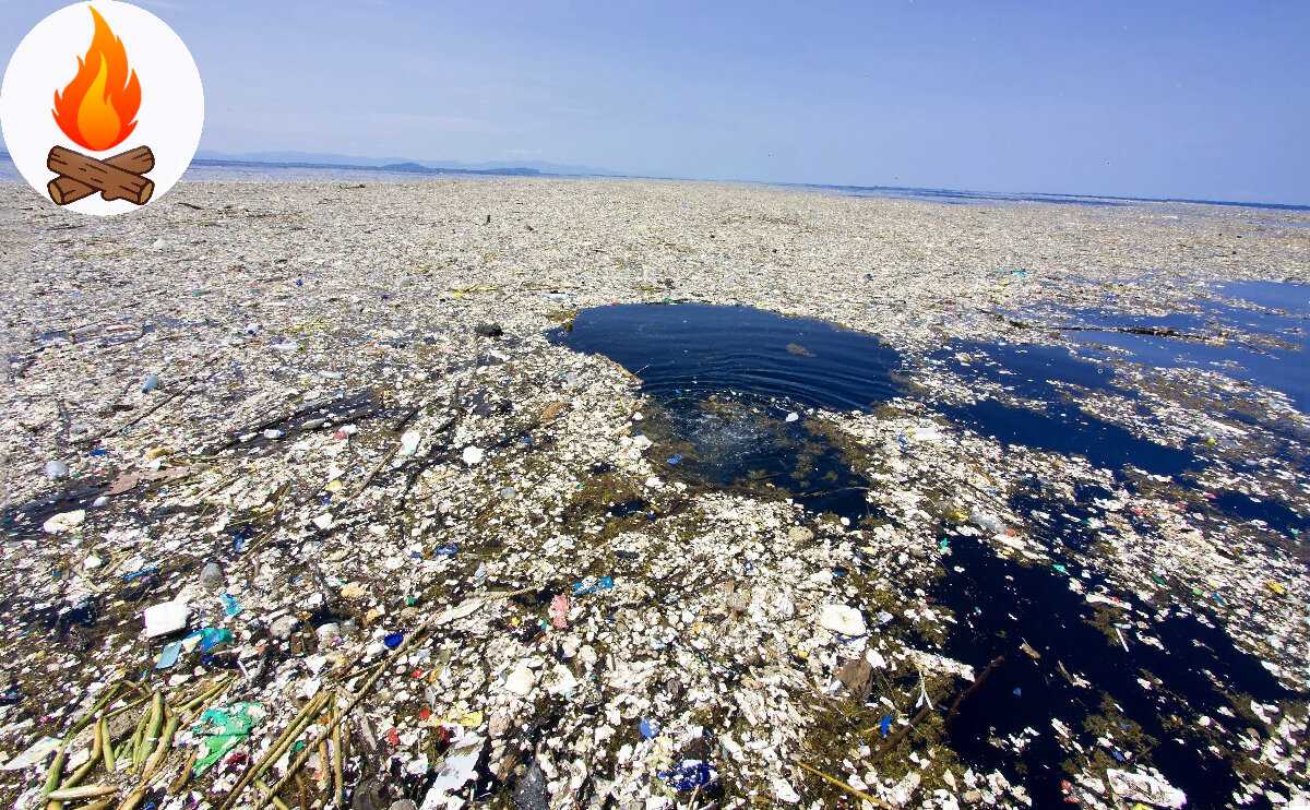Острова из пластикового мусора