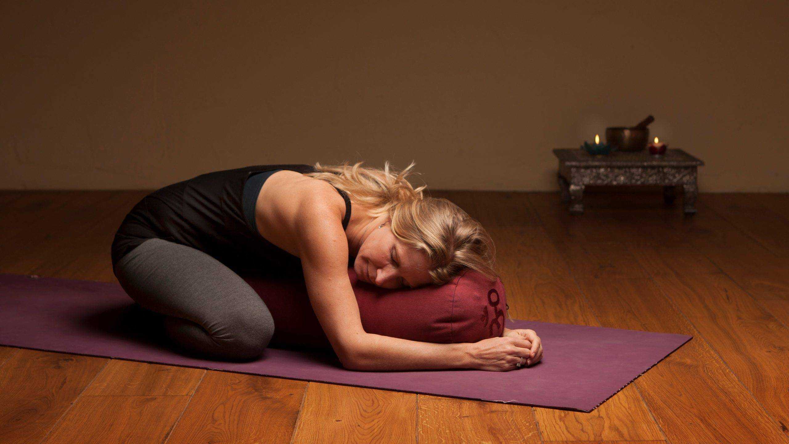 Позы йоги для расслабления