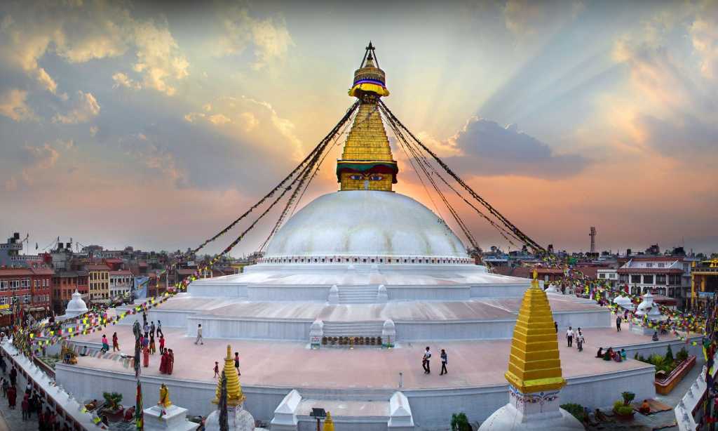 Боднатх в катманду — святыня буддистов в непале
