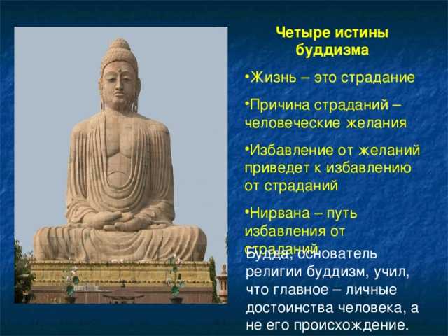Буддизм - кратко история возникновения, основные положения