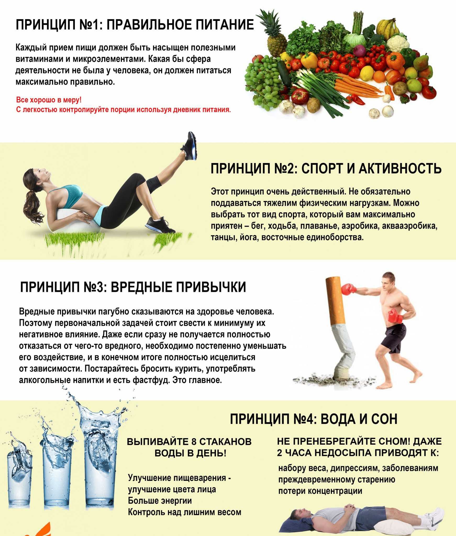 Здоровый образ жизни: основные принципы и рекомендации  - медицинский портал "здоровая чувашия"
