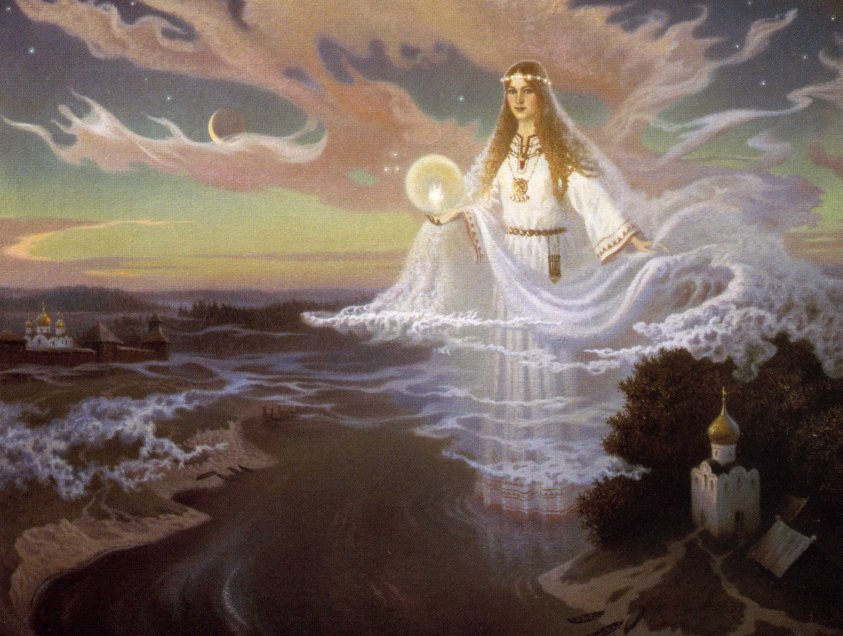 Богиня лада — славянская богиня любви и красоты