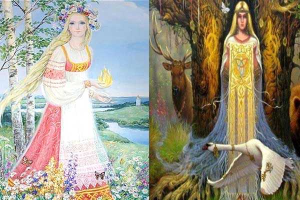 Славянская богиня лада - покровительница любви и красоты :: syl.ru