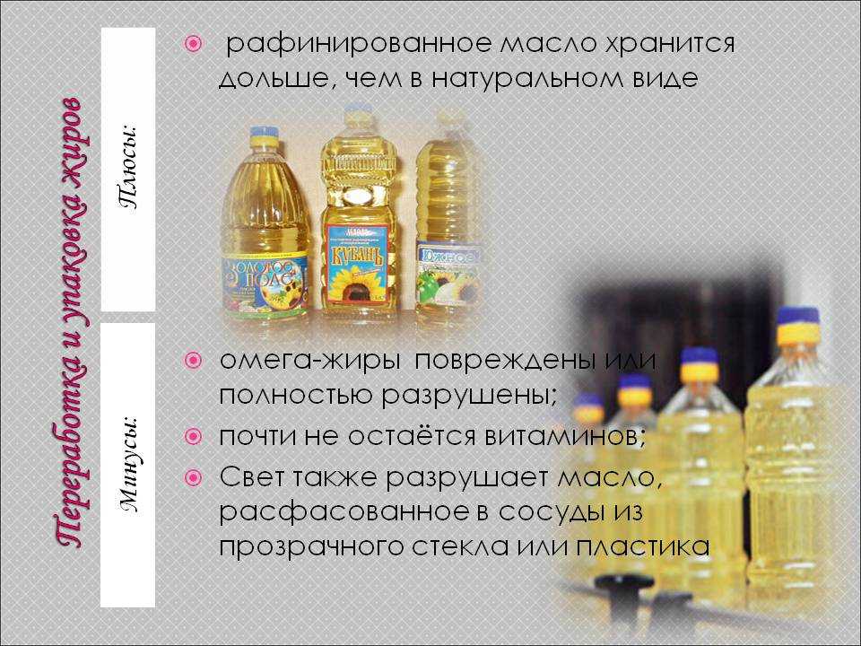 Подсолнечное масло (рафинированное): польза и вред, виды, технология производства, чем заменить, состав, калорийность, цена